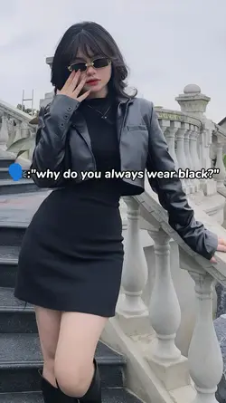 wear black