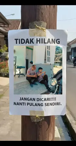nanti pulang sendiri