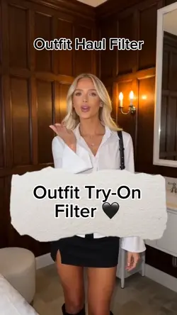 Outfit Haul Filter