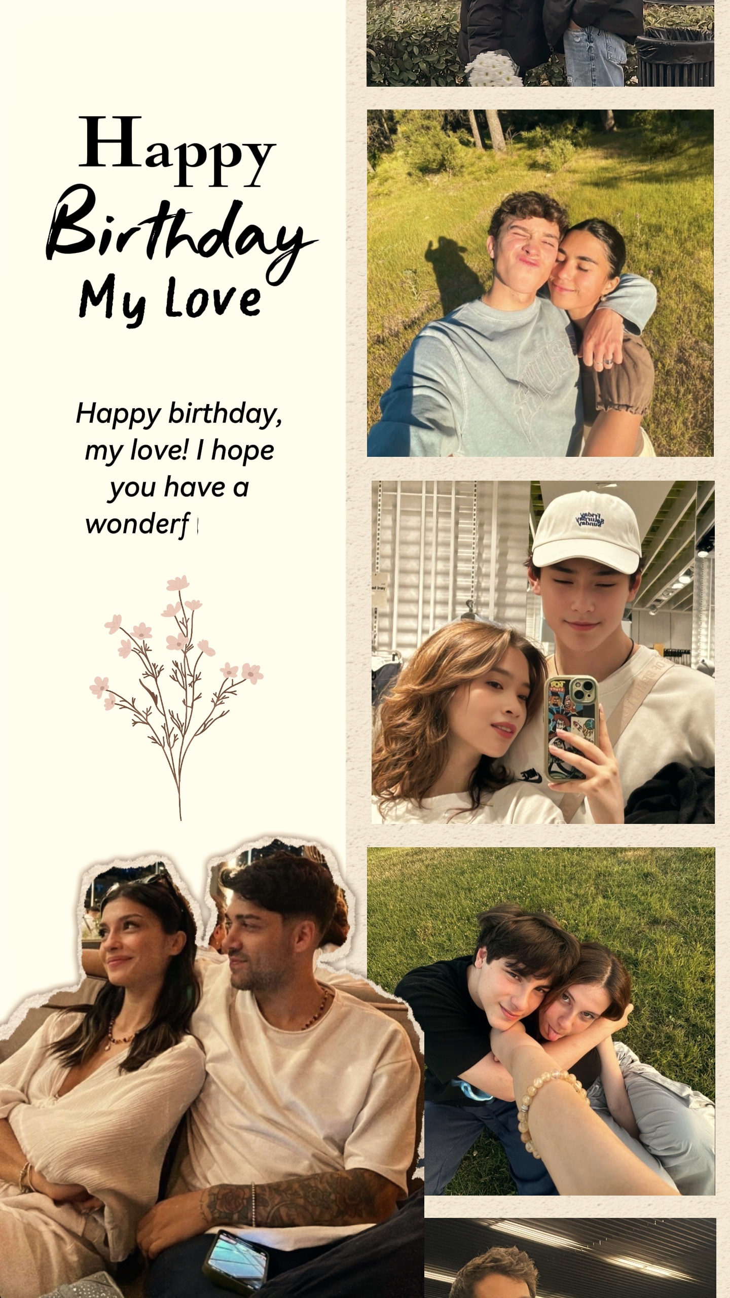 Happy Birthday Love