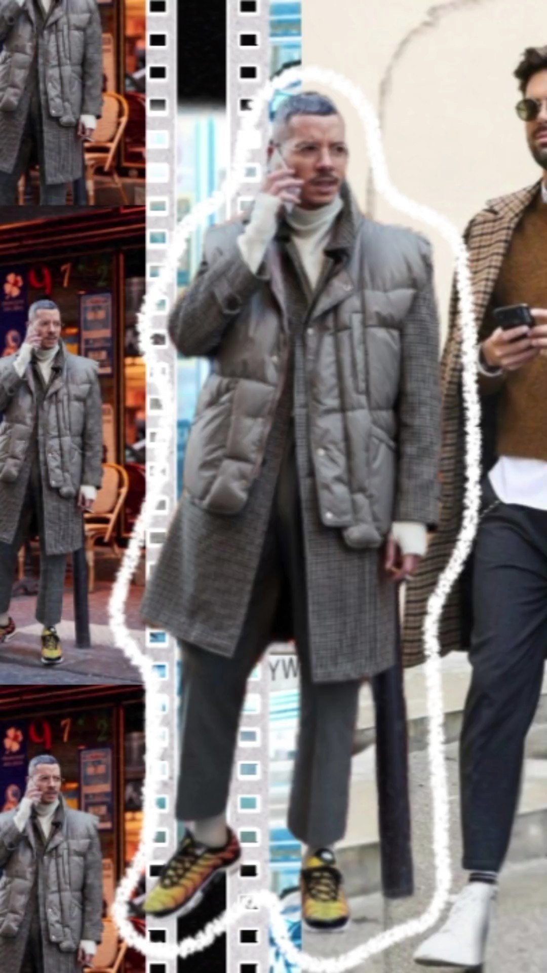 Estilo de moda de invierno