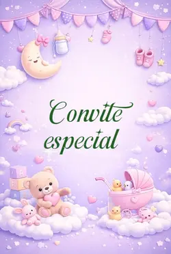 Convite Chá de bebe