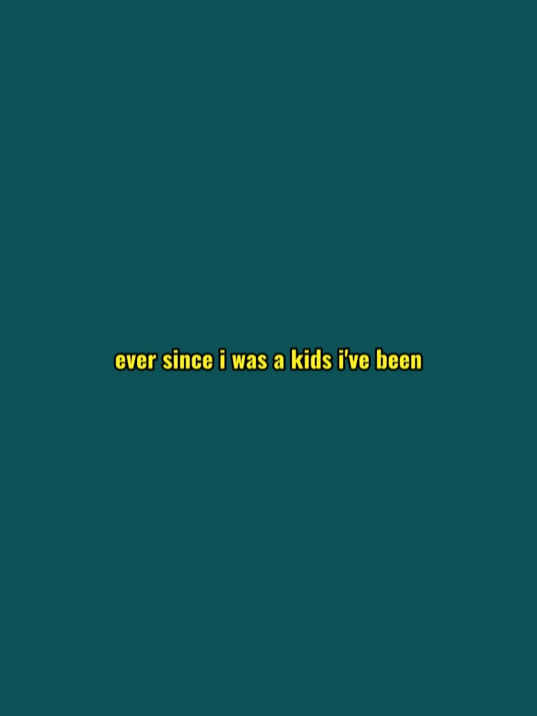 Yo era un niño