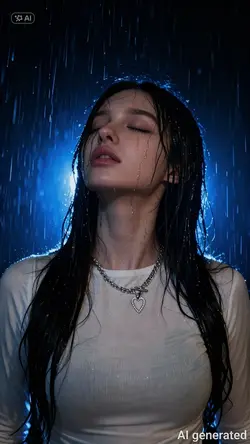 Rain photoshoot