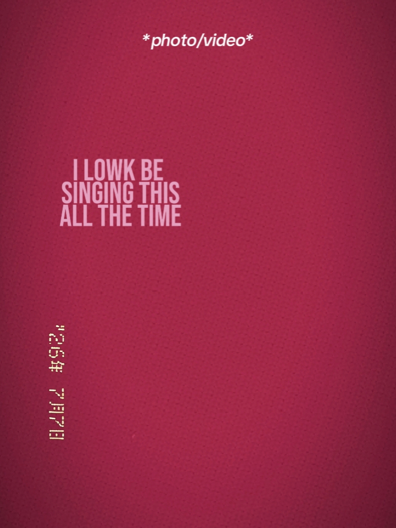 Lowkey Singing. 