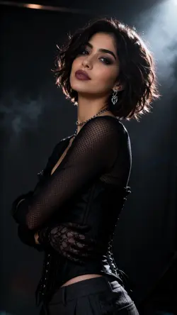 gothic photoshoot 