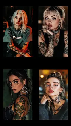 Collage in template