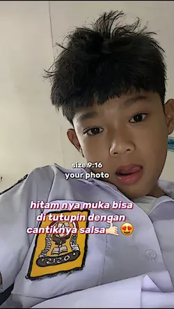 hitamnya muka