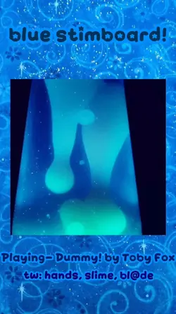 blue stimboard !