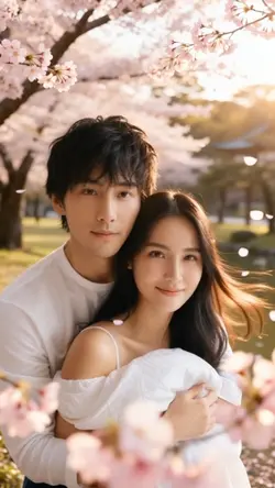 Spring Sakura Couple