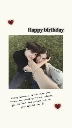 hbday my love 