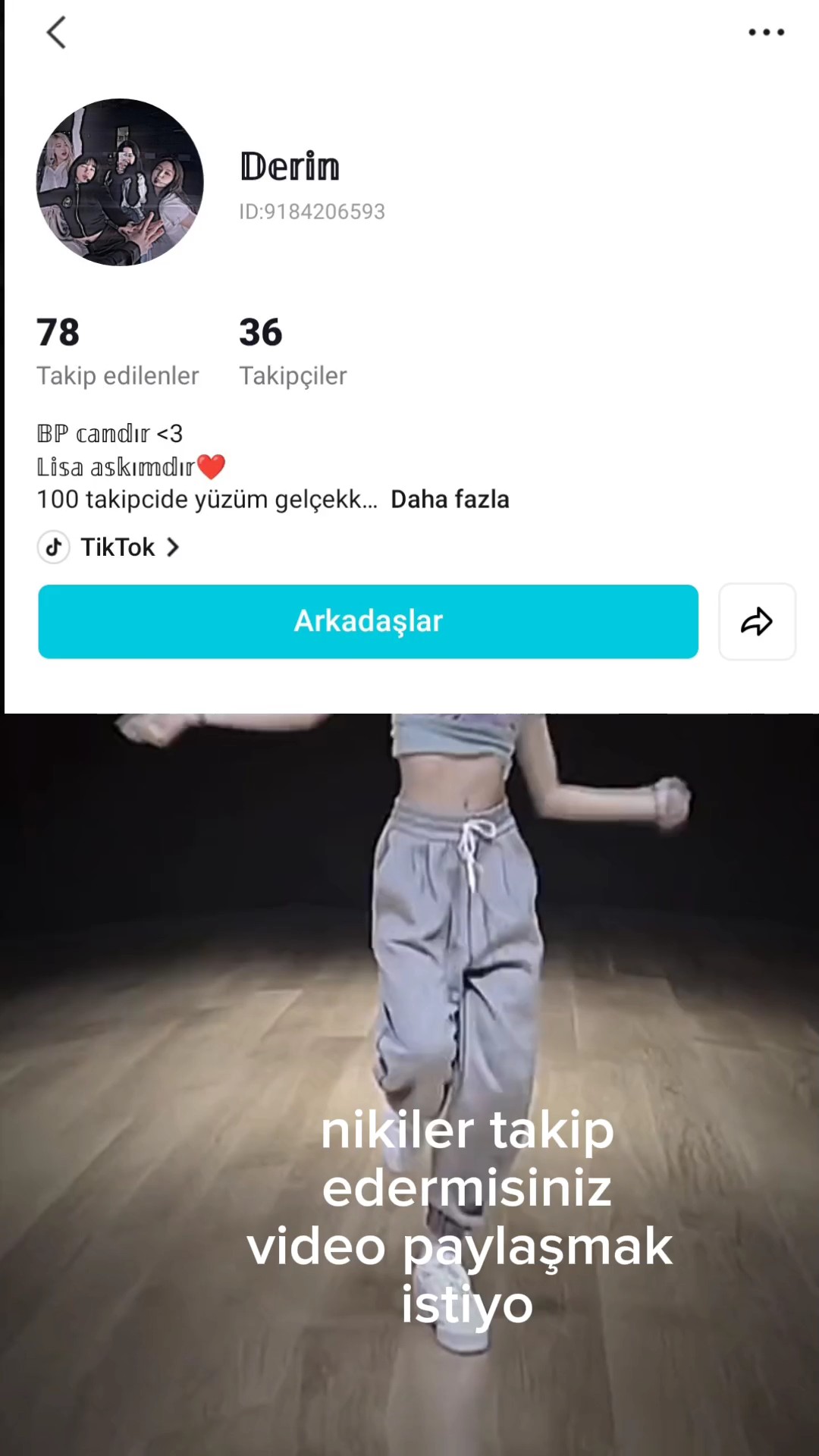 takip edin nikiler