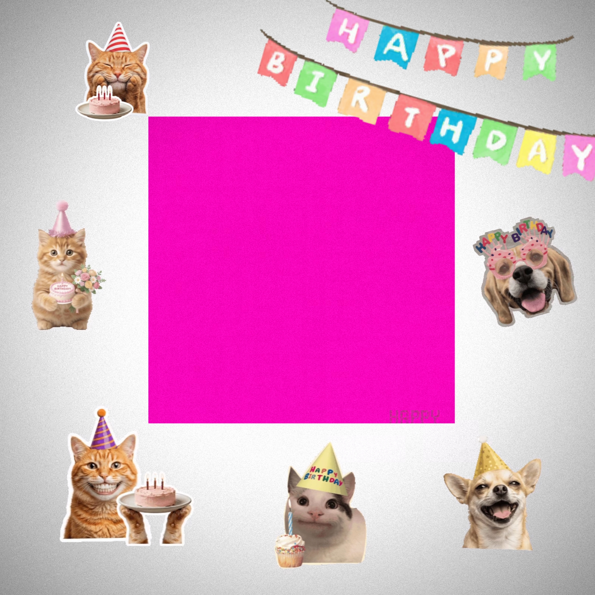 FELIZ ANIVERSÁRIO 