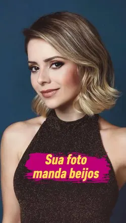 Sua Foto manda beijo