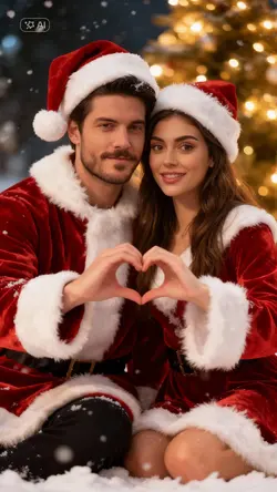Couple Christmas Ai