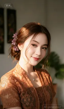 Kebaya Coklat