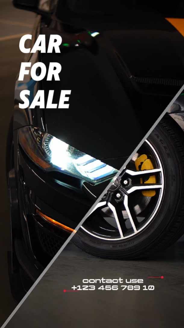 Venda de formato de carro