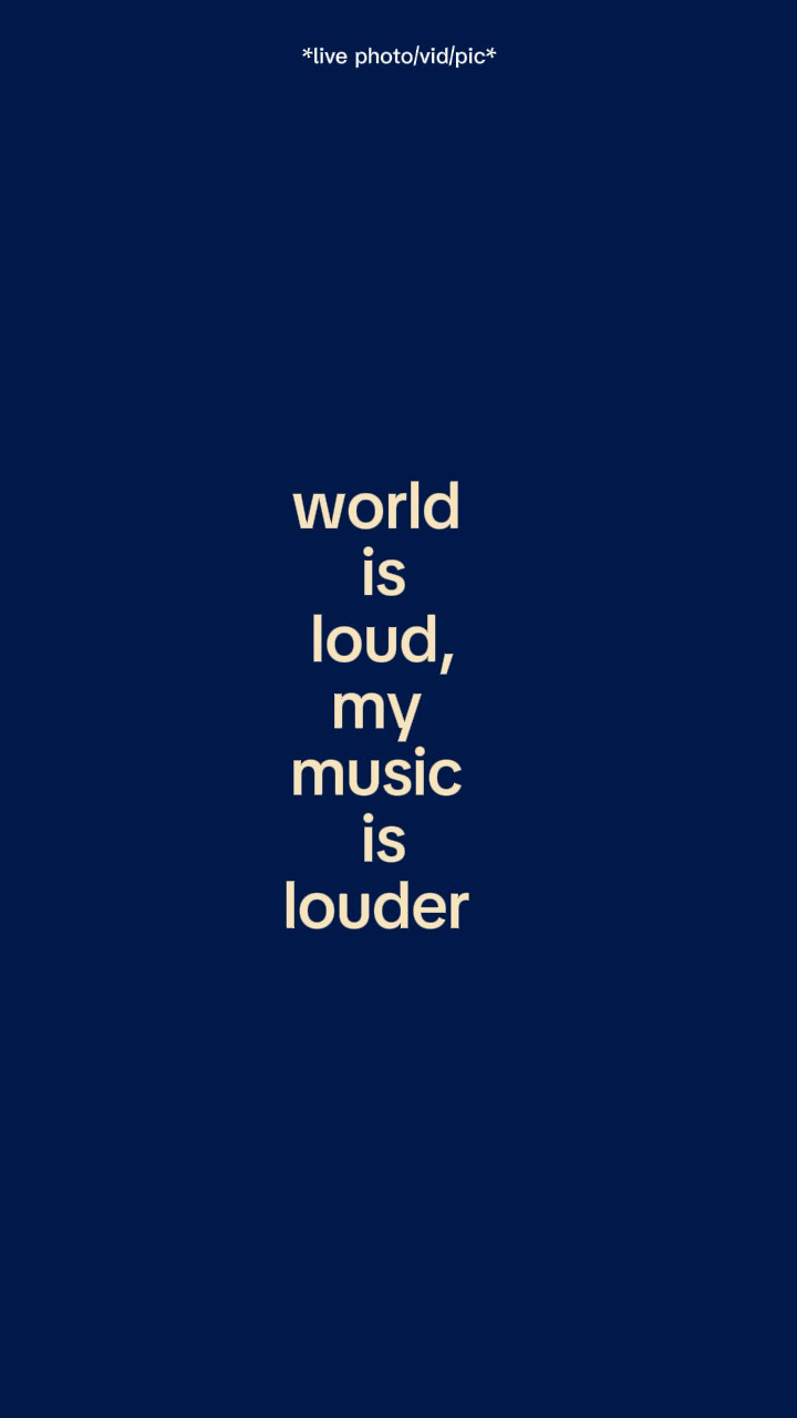 World is loud