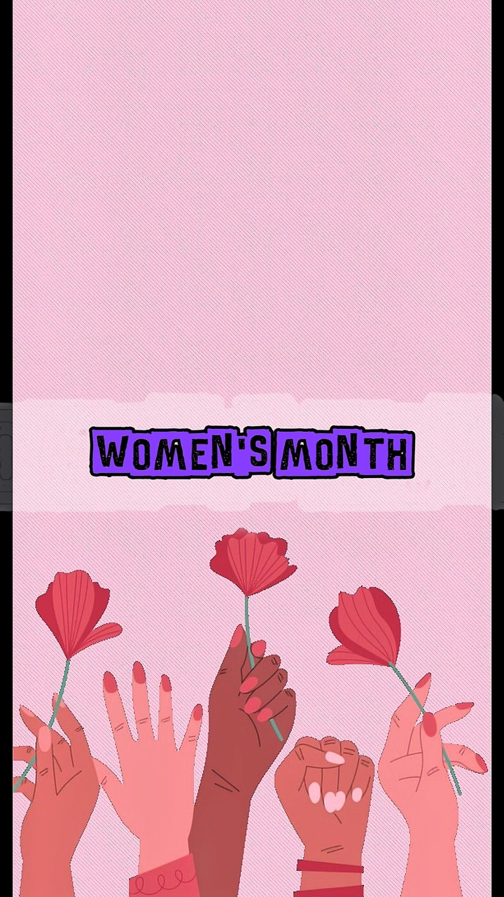 Feliz mês da mulher