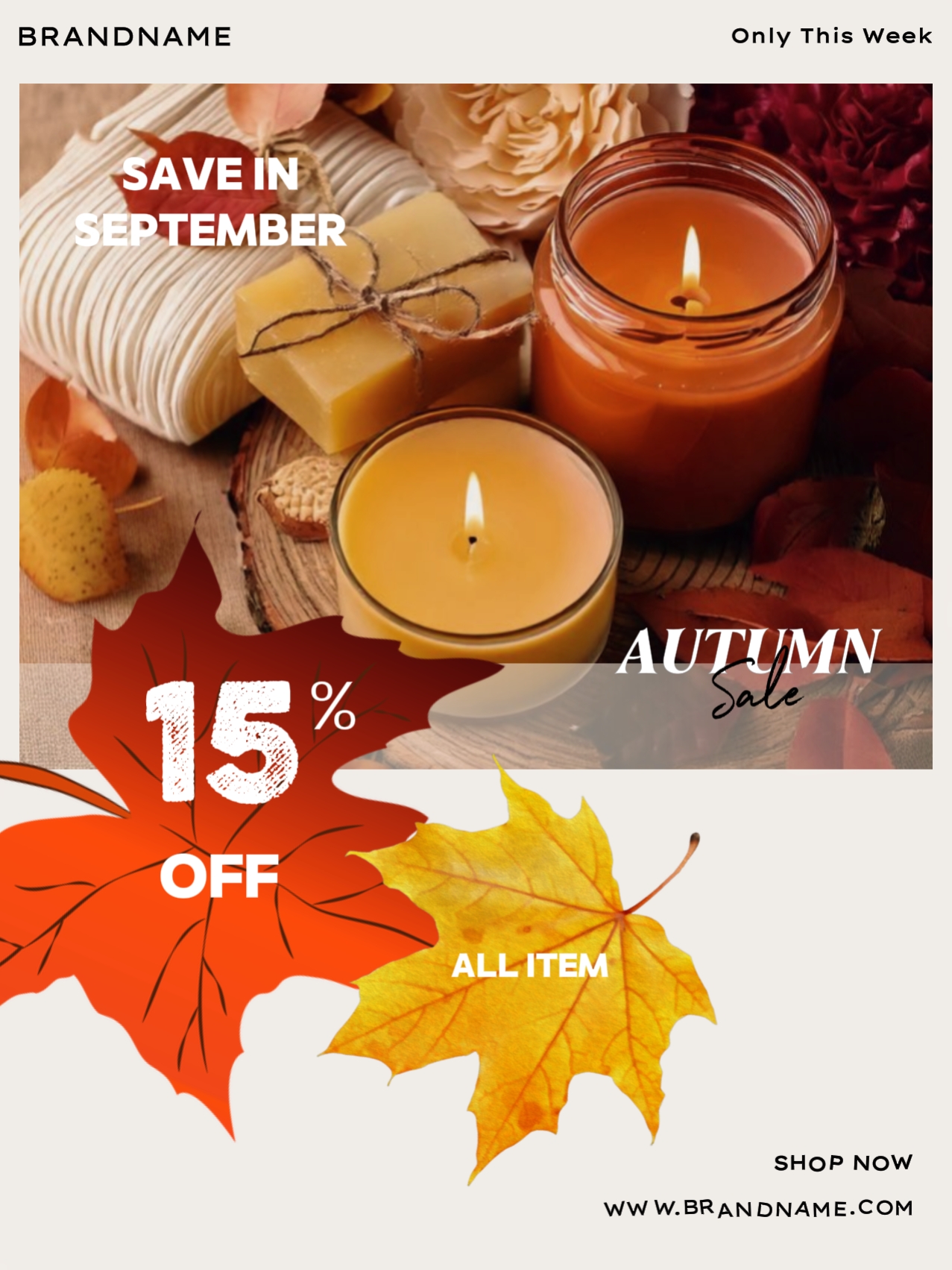Promoção De Outono