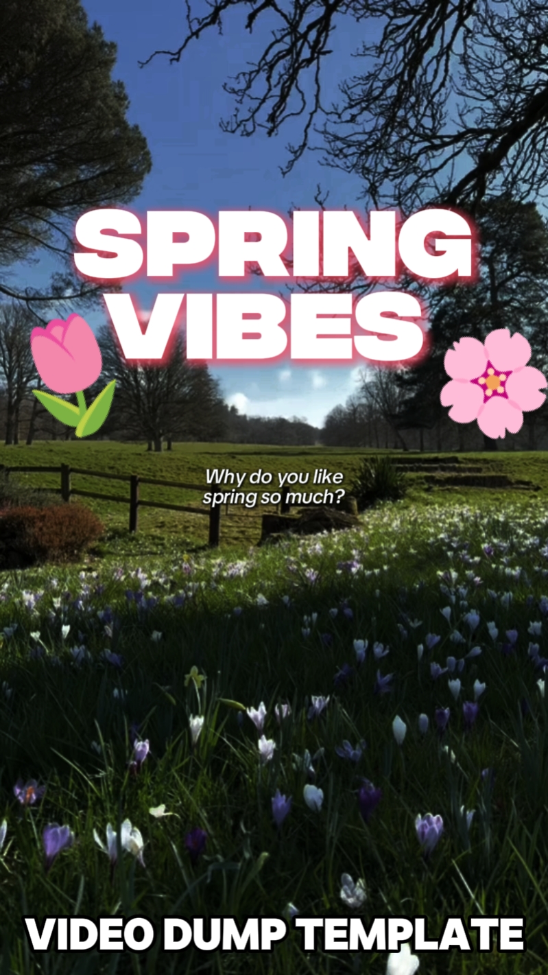 Mögen Sie den Frühling? 
