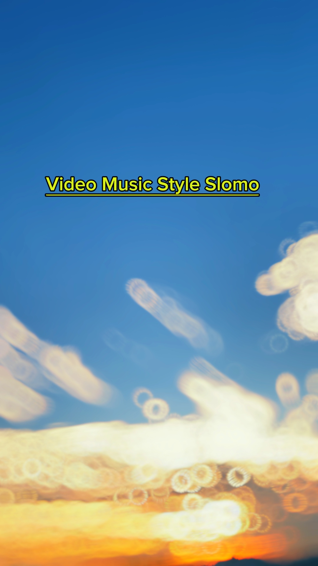 Verblasster Stil Slowmo