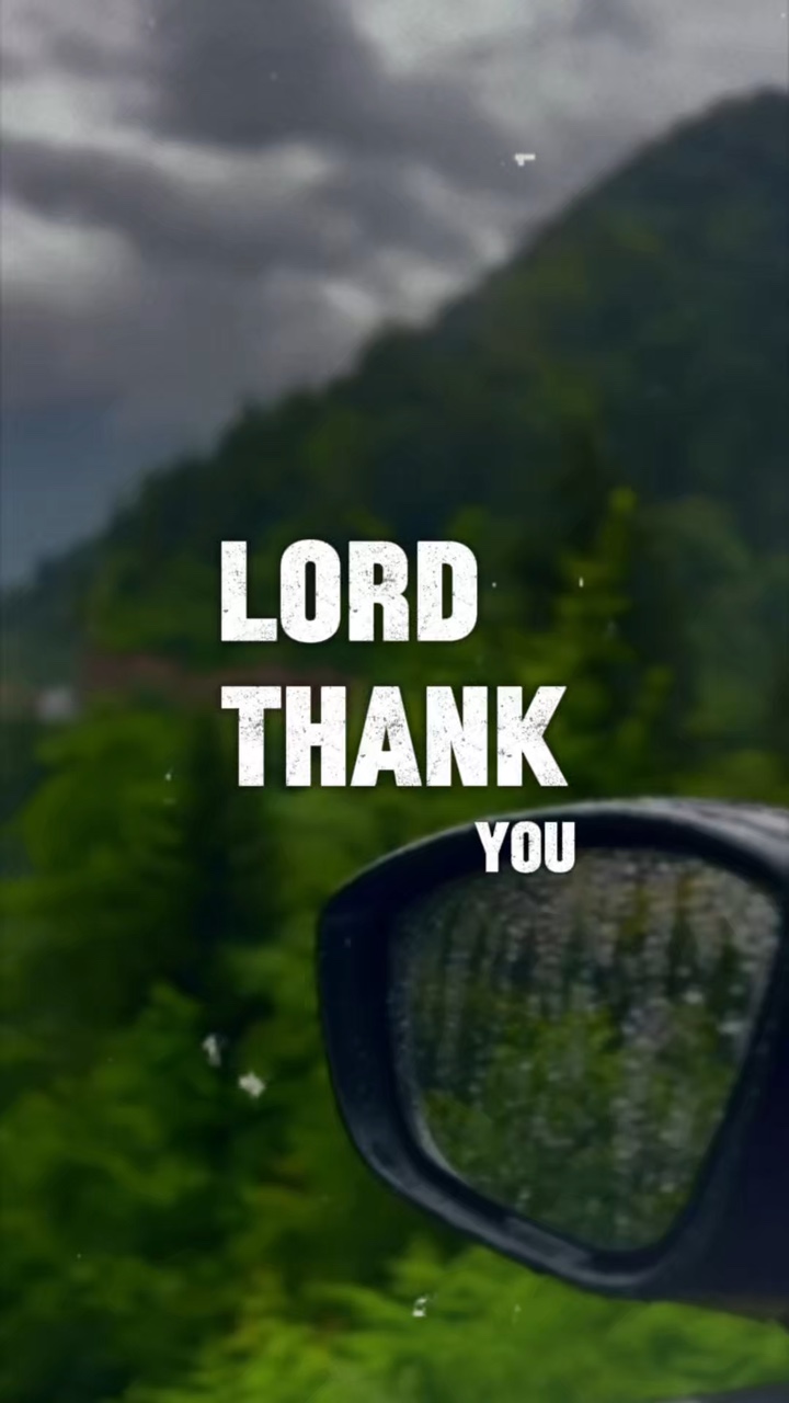 Good morning God