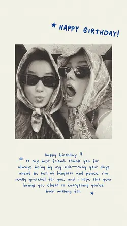 hbd my best friend