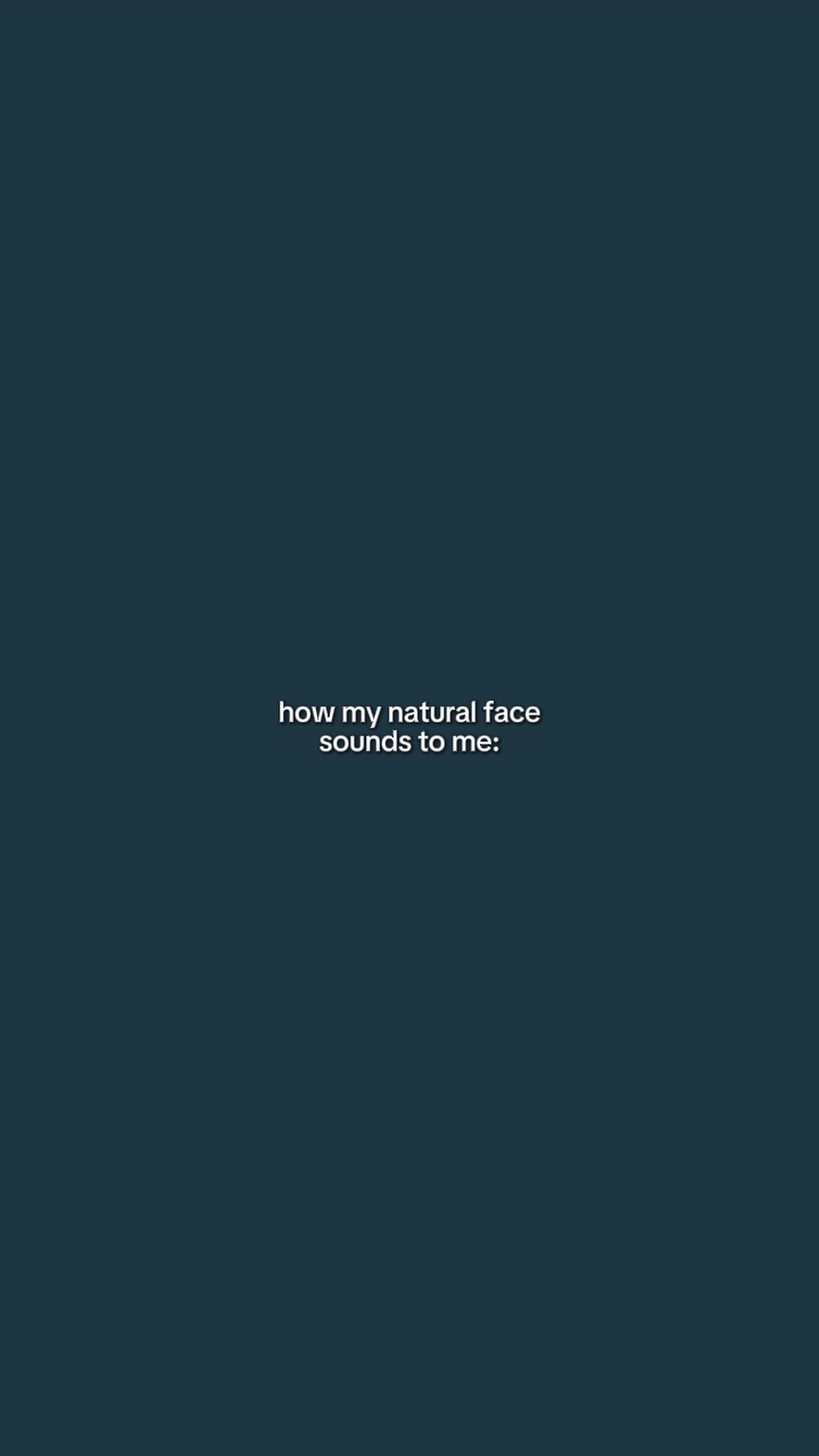 Mon visage naturel