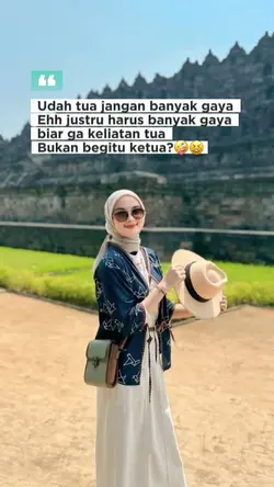 harus banyak gaya