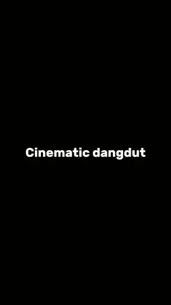 Cinematic dangdut