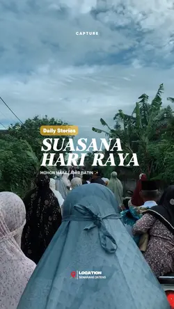 Suasana hari raya