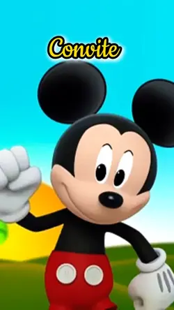 Convite Mickey 