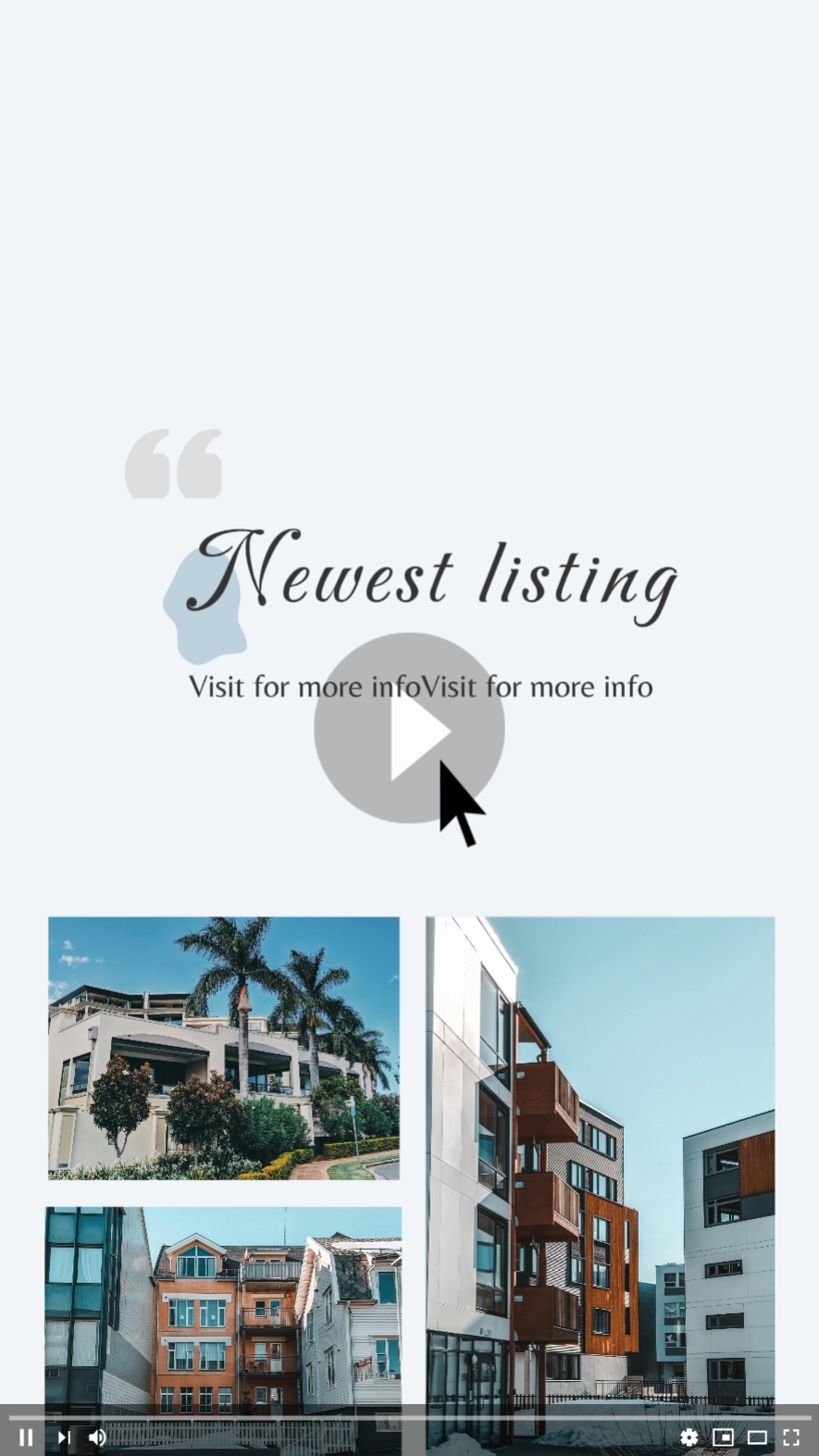 Real Estate Industry Simple UI Design Business Templates