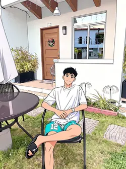 ai comic character
