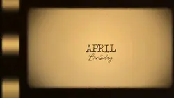 April Birthday