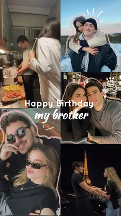 Birthday my brother 