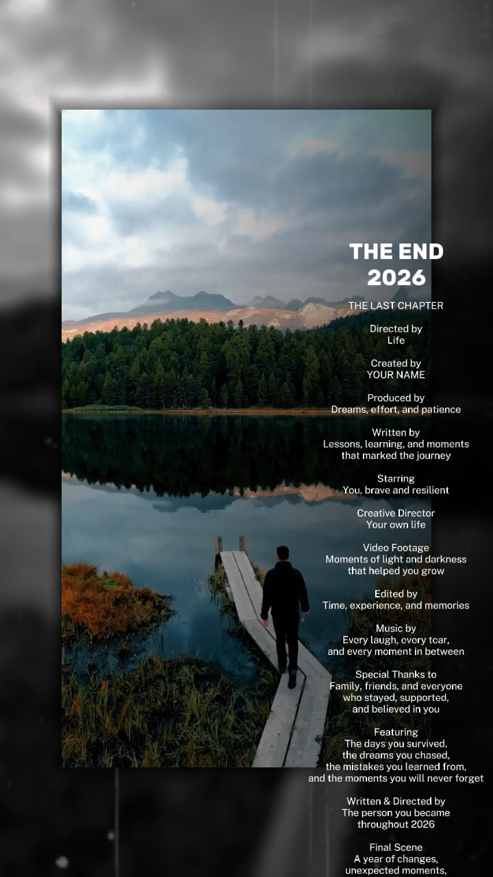 The end 2026 