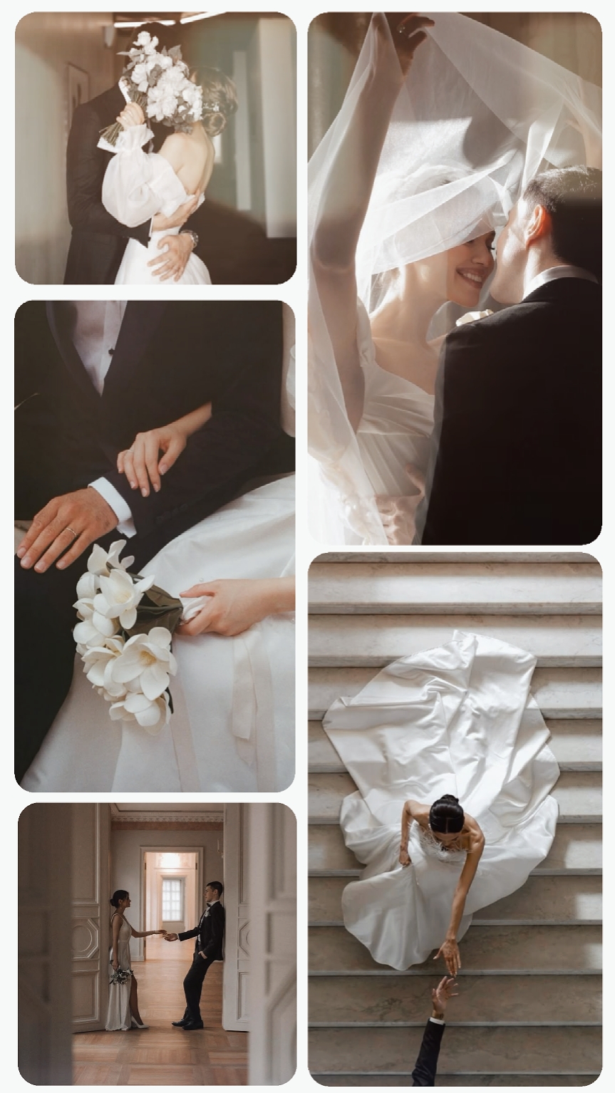 dream wedding moment