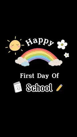 hari pertama sekolah