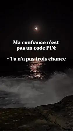 Ma confiance 