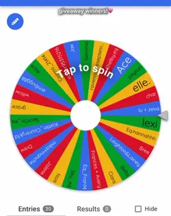 giveaway winners!💗