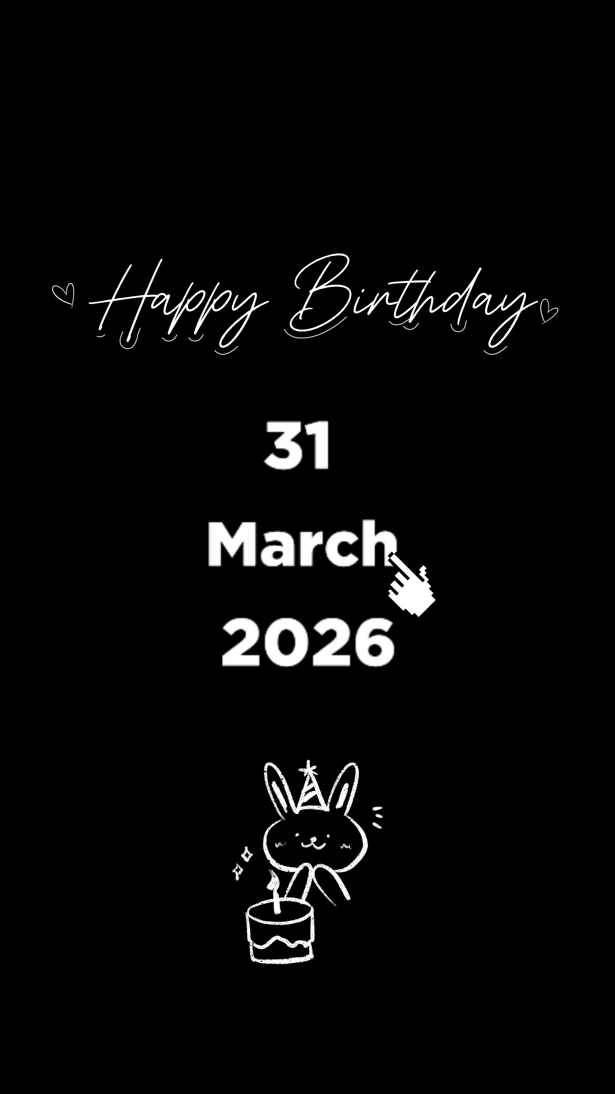 HBD SON 31 MARS