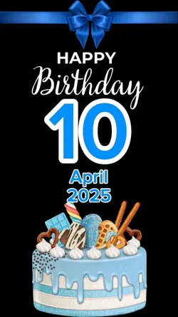 birthday 10 April