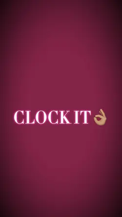 Clock it😼🎀
