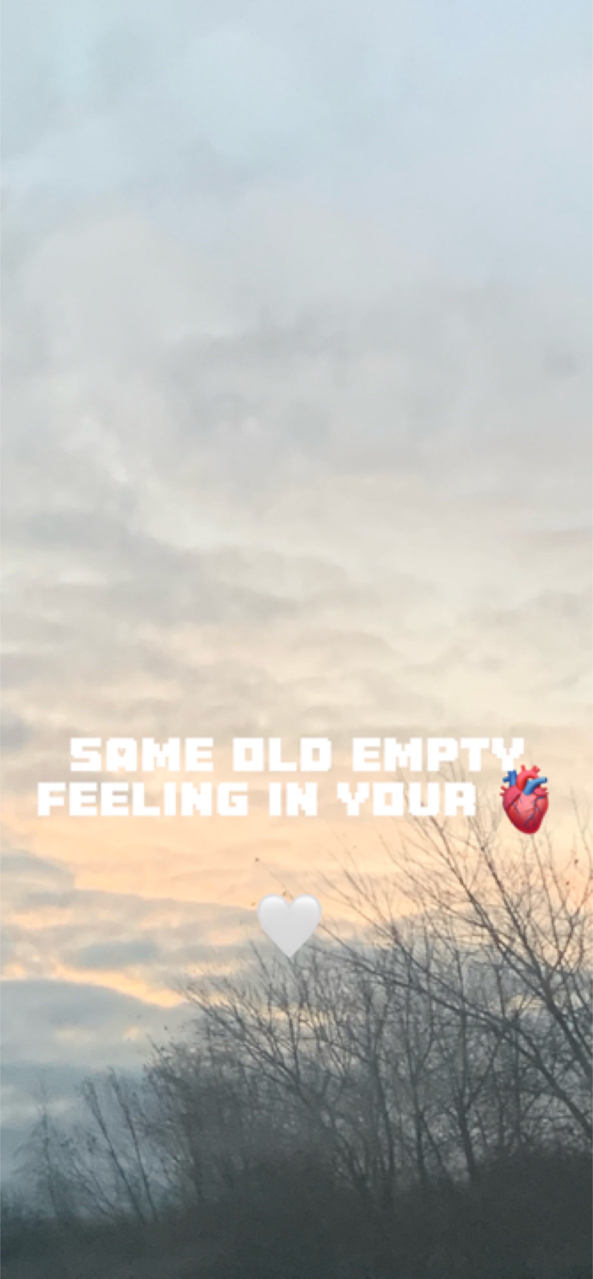 same old empty feel-