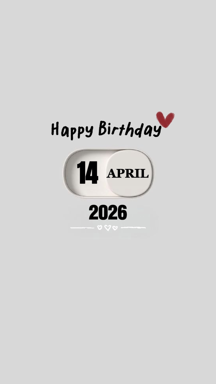 MY LOVE BIRTHDAY 
