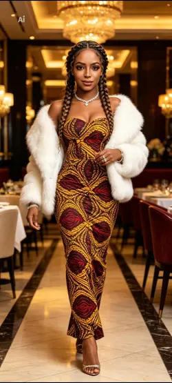 African Dinner Dress
