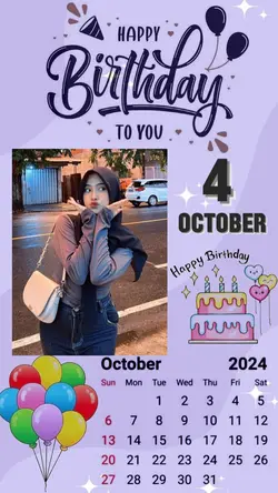 Ultah 4 October New 