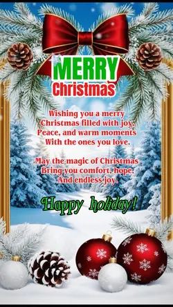 Wishing you a merry 